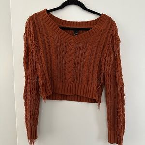 Rue 21 fringe sweater